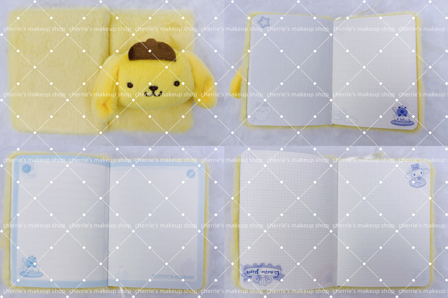Self-Pick PomPom NOTEBOOK