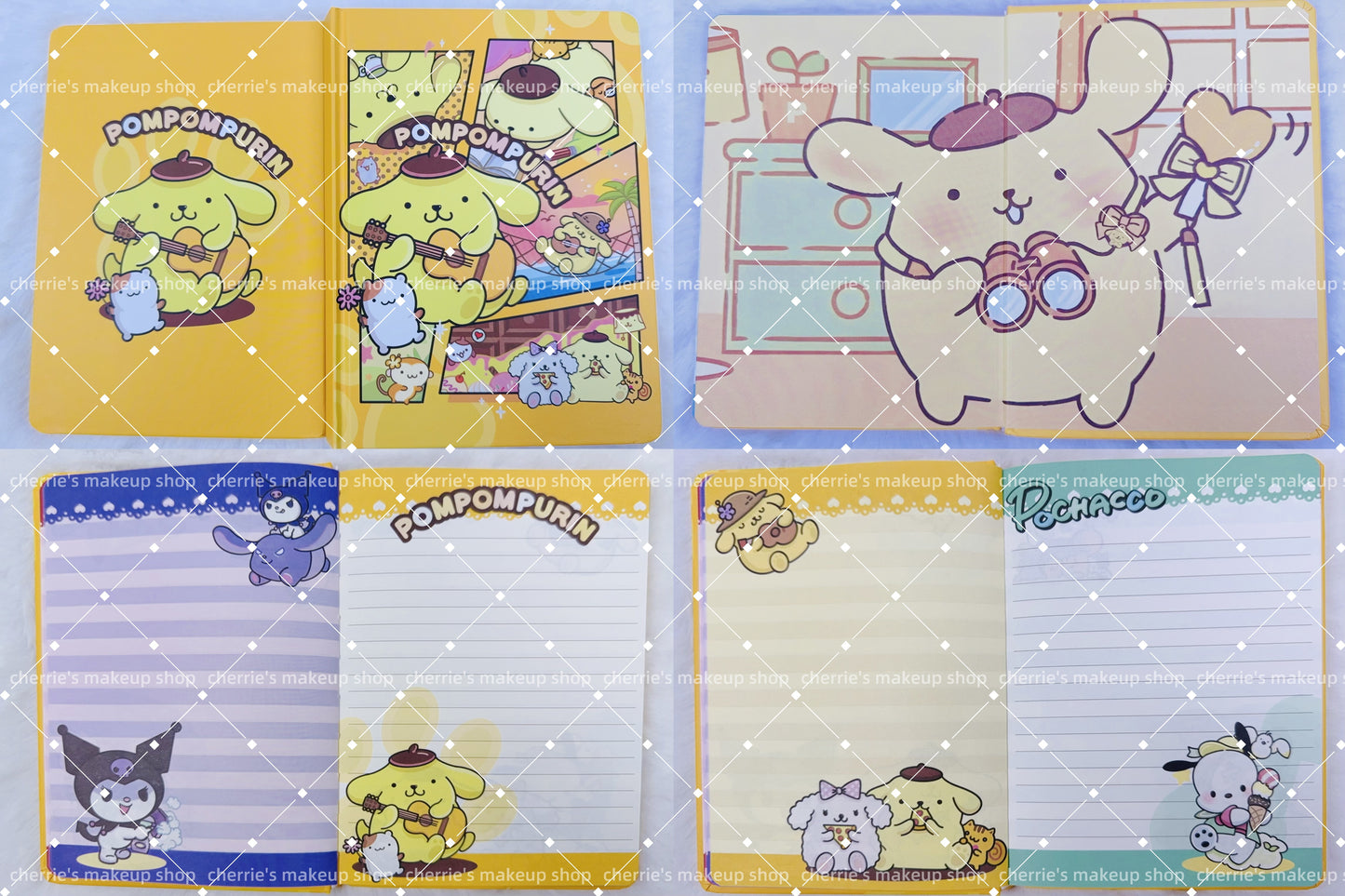 Self-Pick PomPom NOTEBOOK