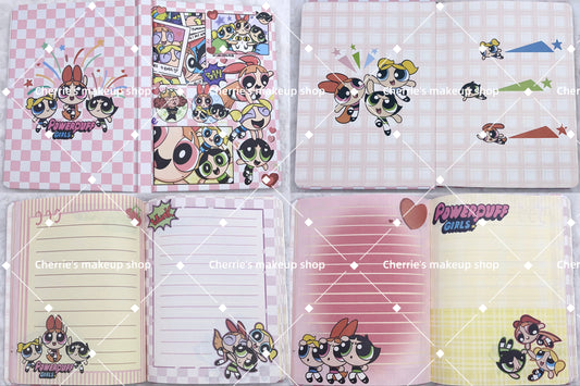 Self-Pick Power Puff Girl NOTEBOOK