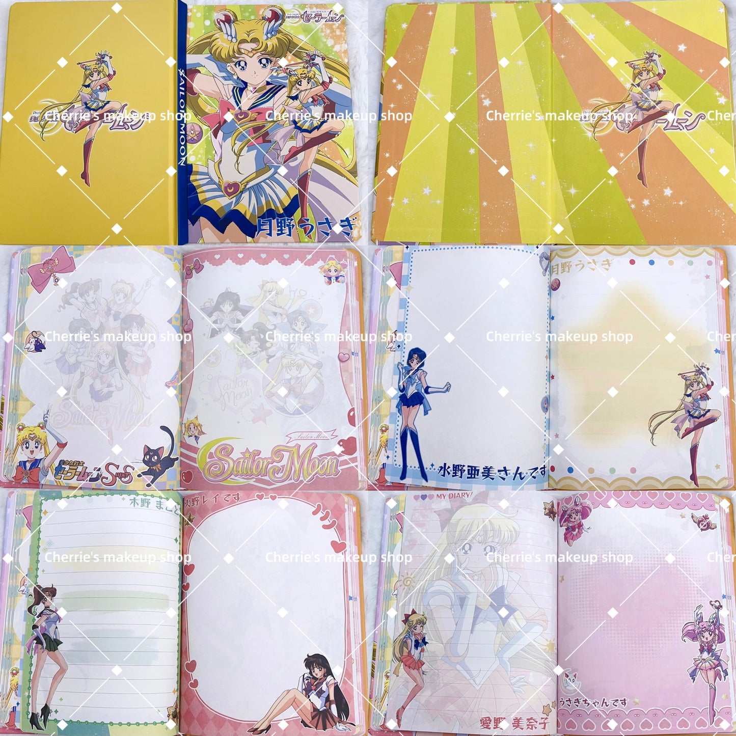 Self-Pick Sailor Moon NOTEBOOK