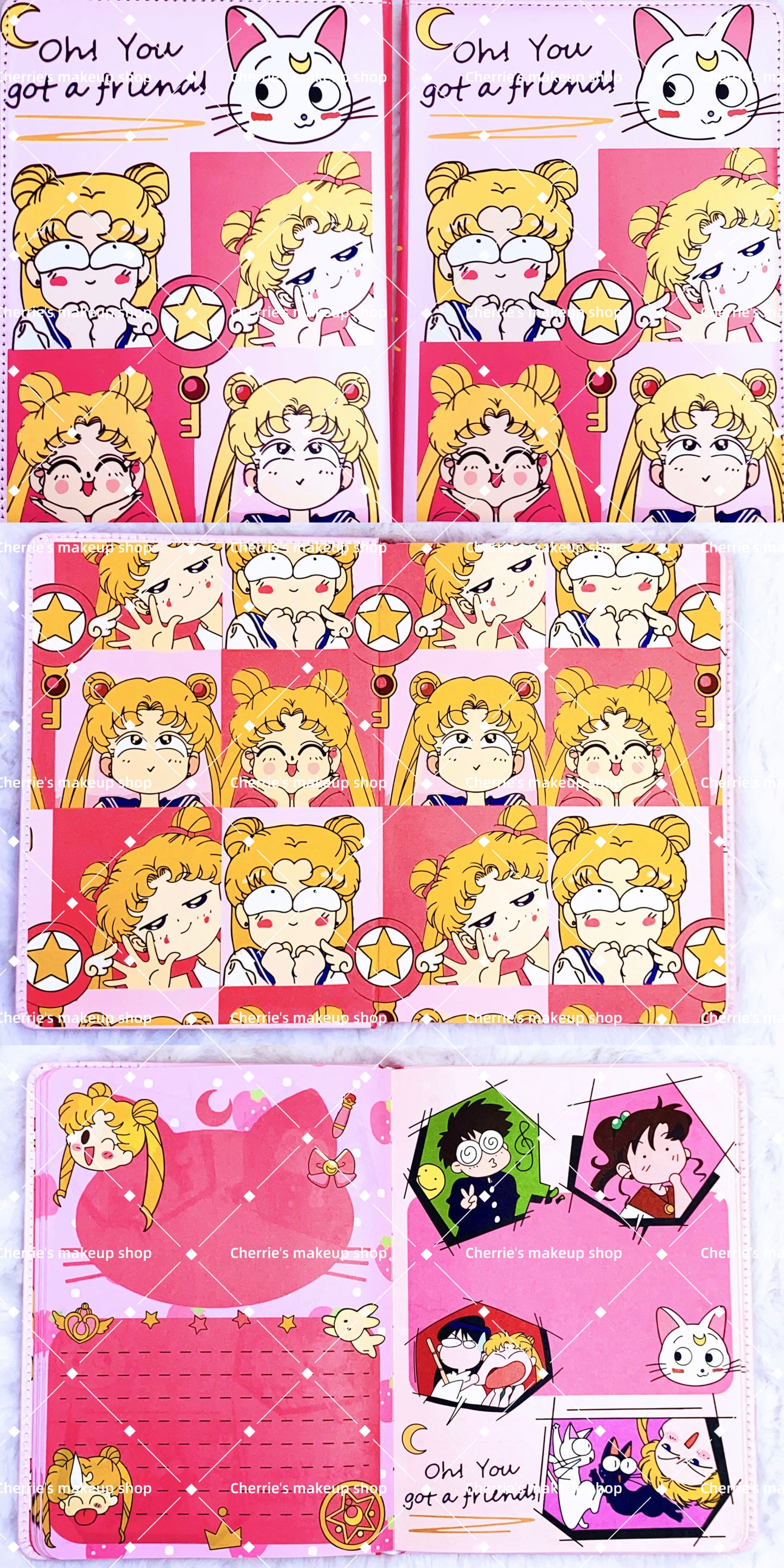 Self-Pick Sailor Moon NOTEBOOK