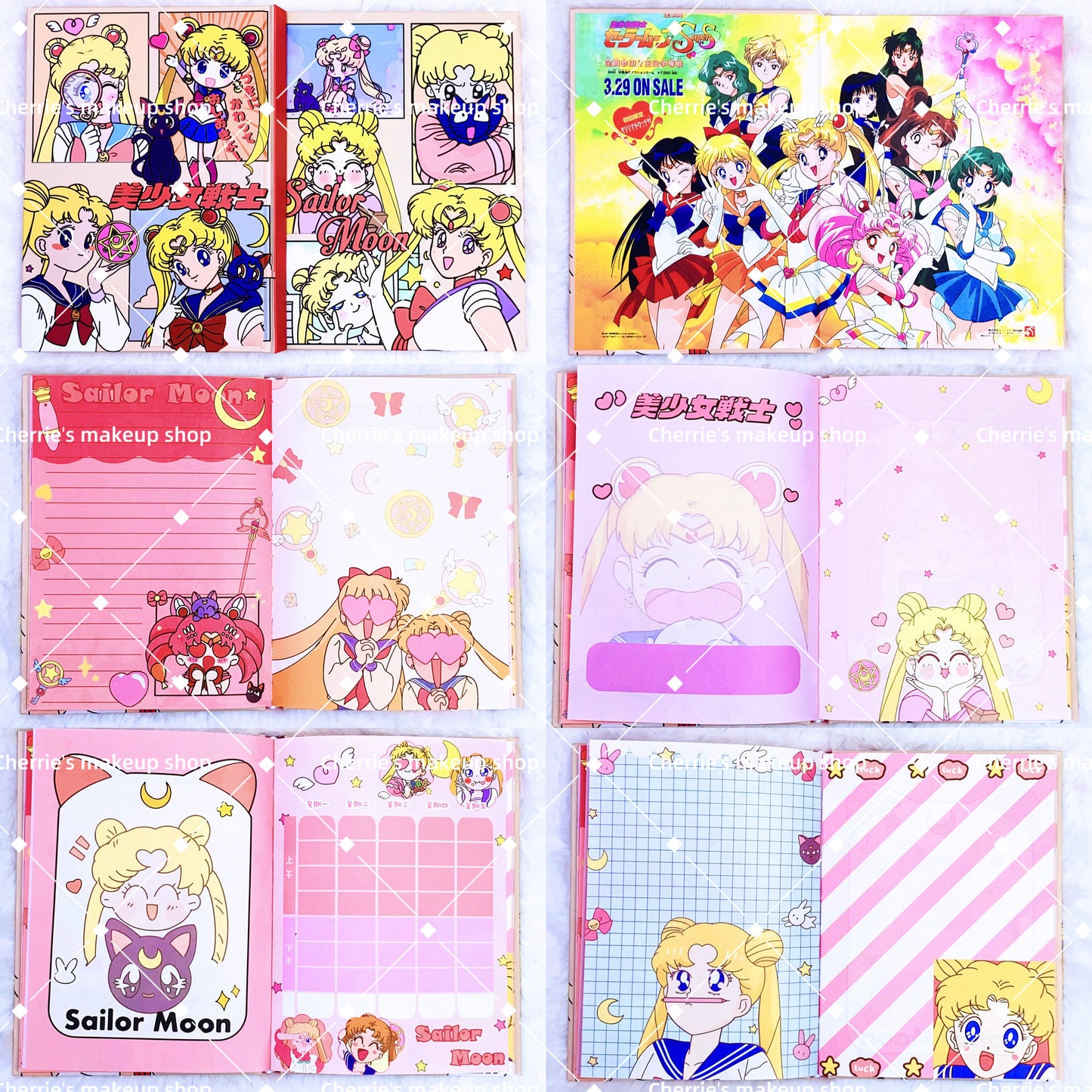 Self-Pick Sailor Moon NOTEBOOK