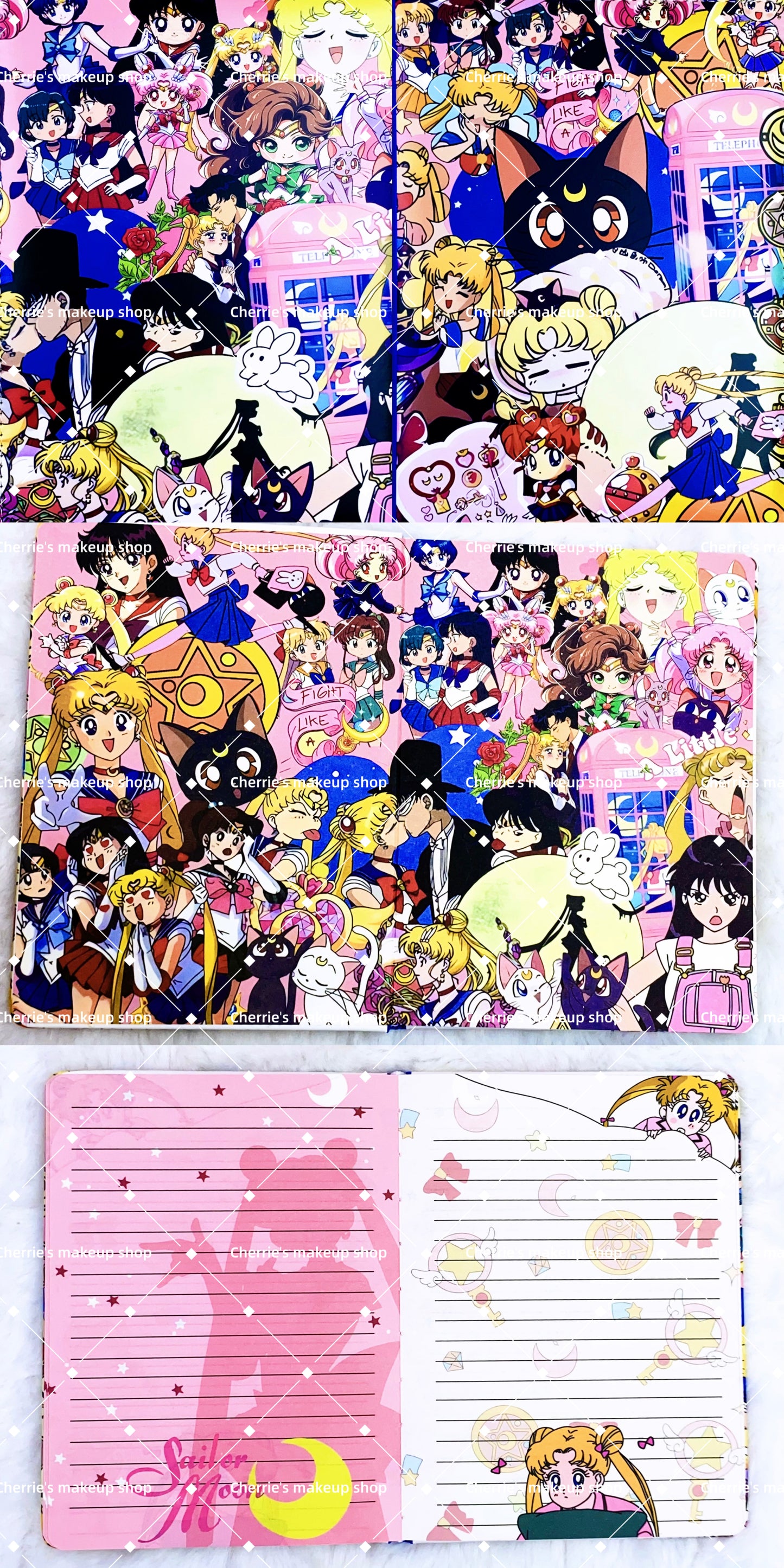 Self-Pick Sailor Moon NOTEBOOK