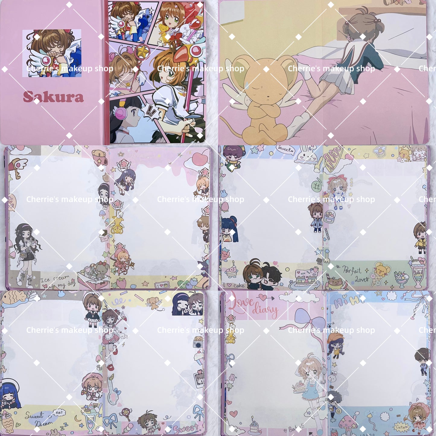 Slef-Pick Sakura NOTEBOOK