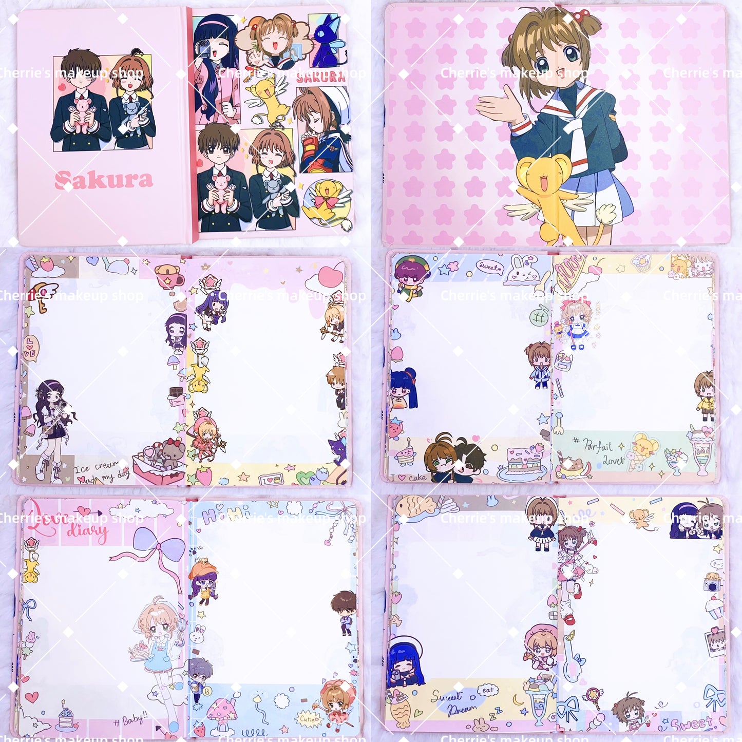 Slef-Pick Sakura NOTEBOOK