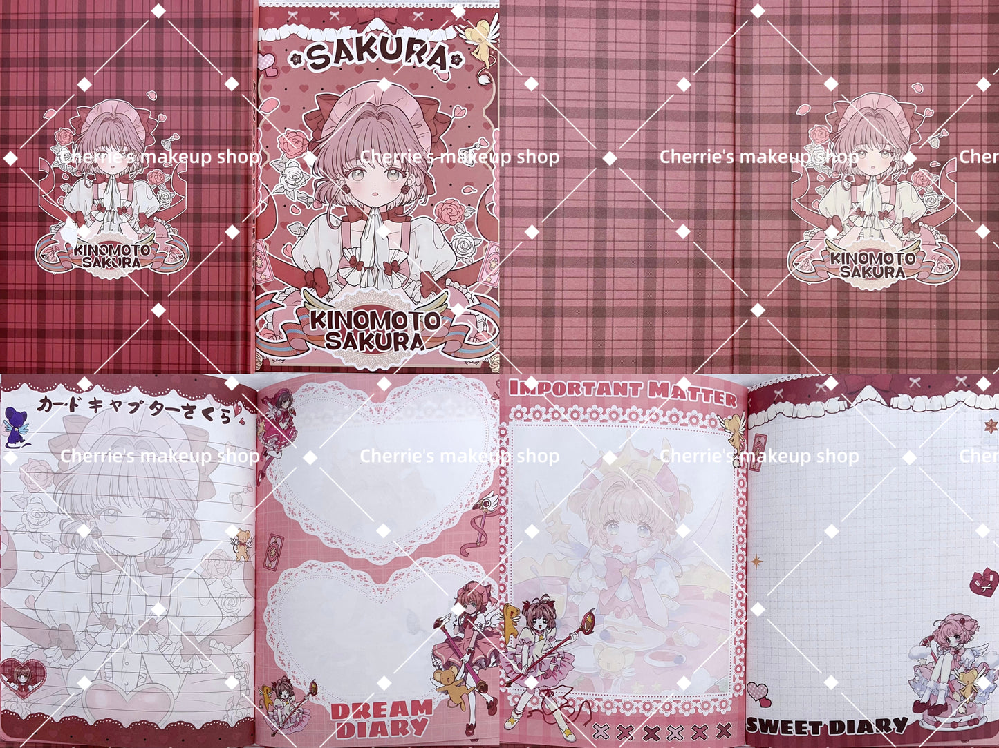 Slef-Pick Sakura NOTEBOOK