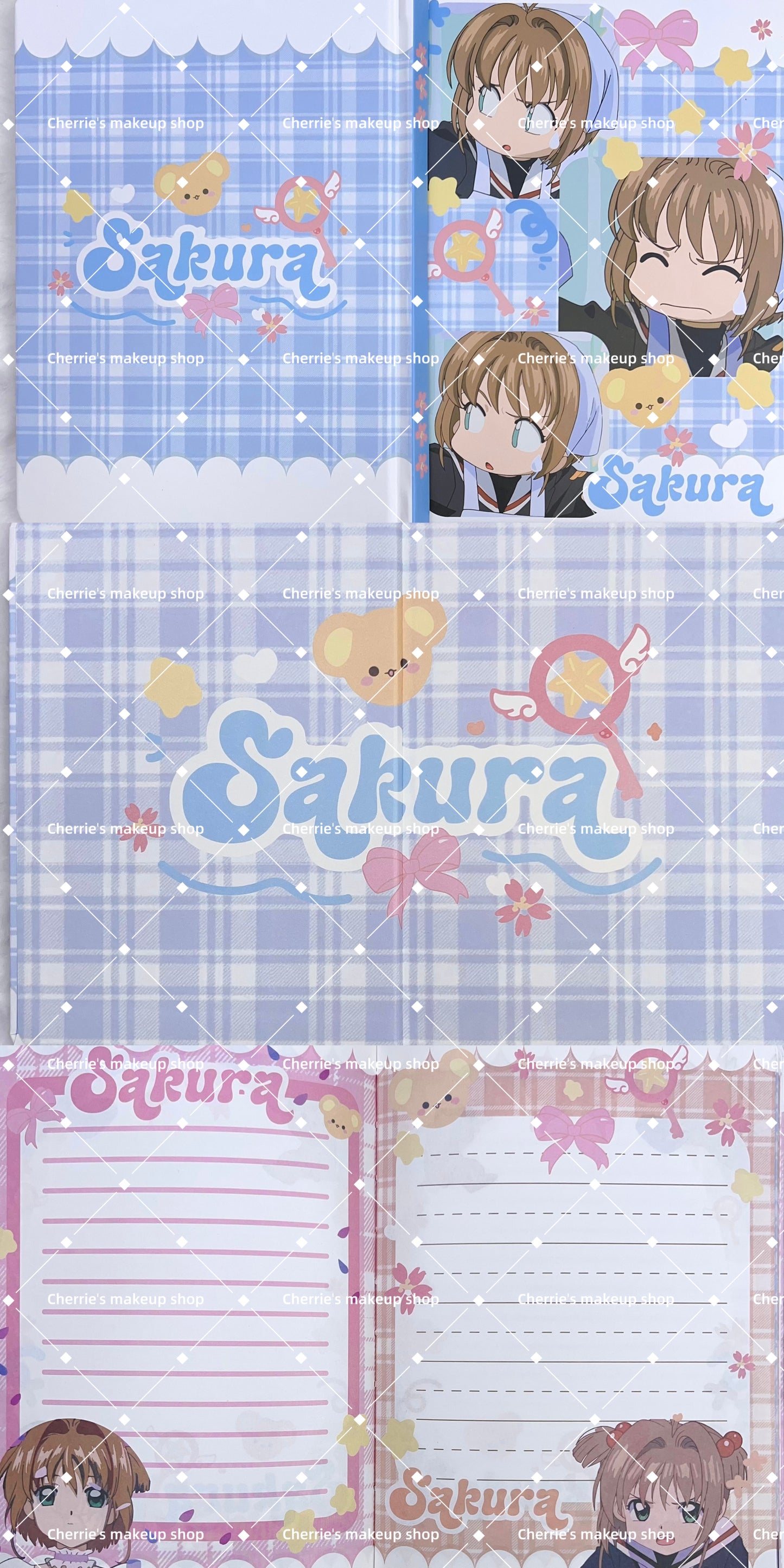 Slef-Pick Sakura NOTEBOOK