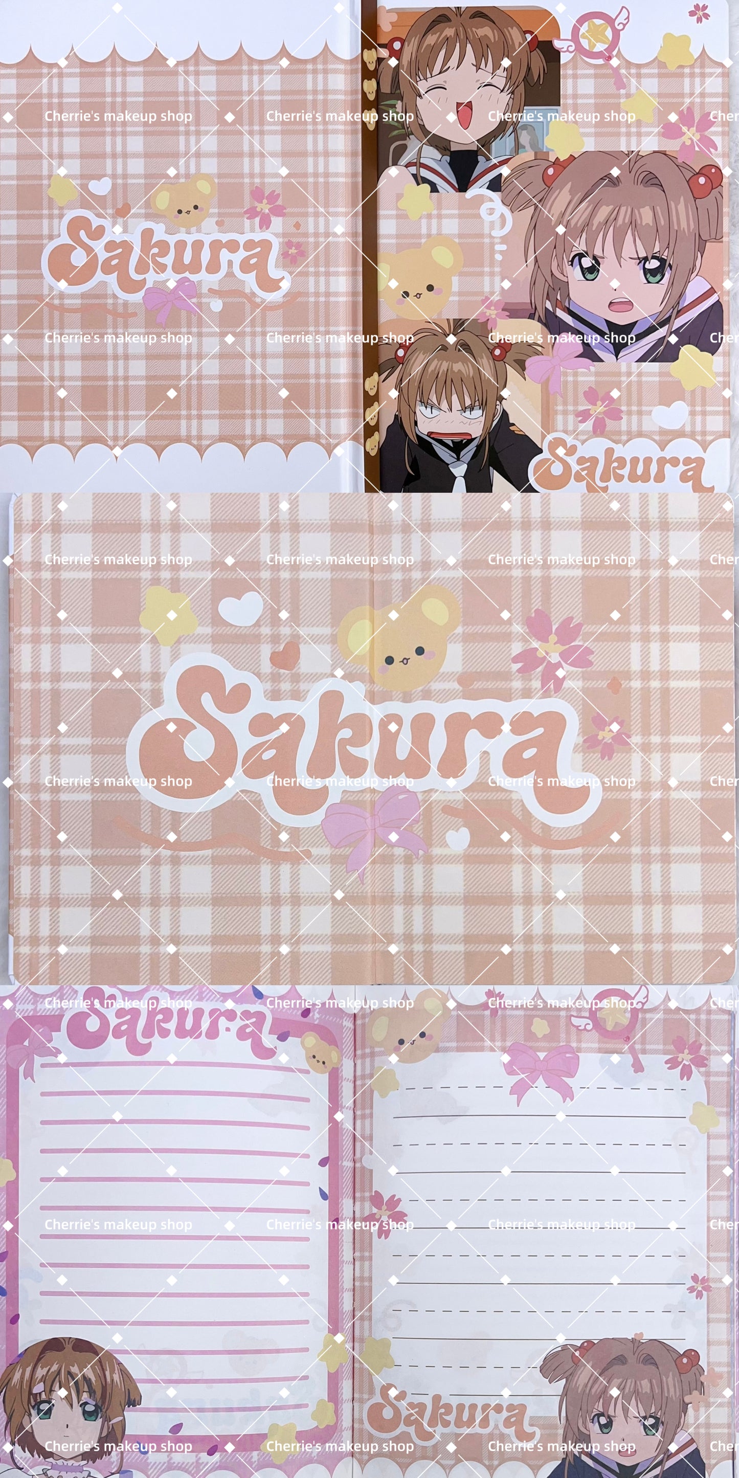 Slef-Pick Sakura NOTEBOOK