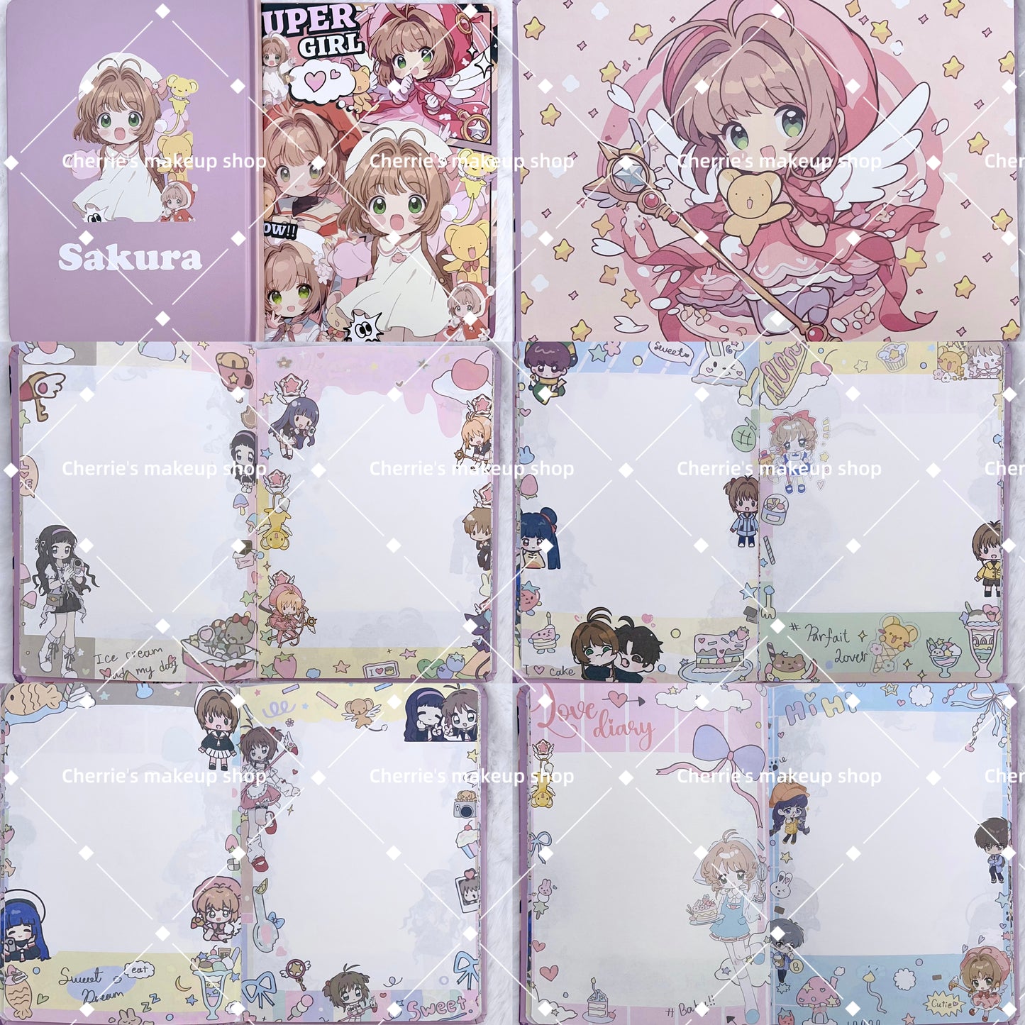 Slef-Pick Sakura NOTEBOOK