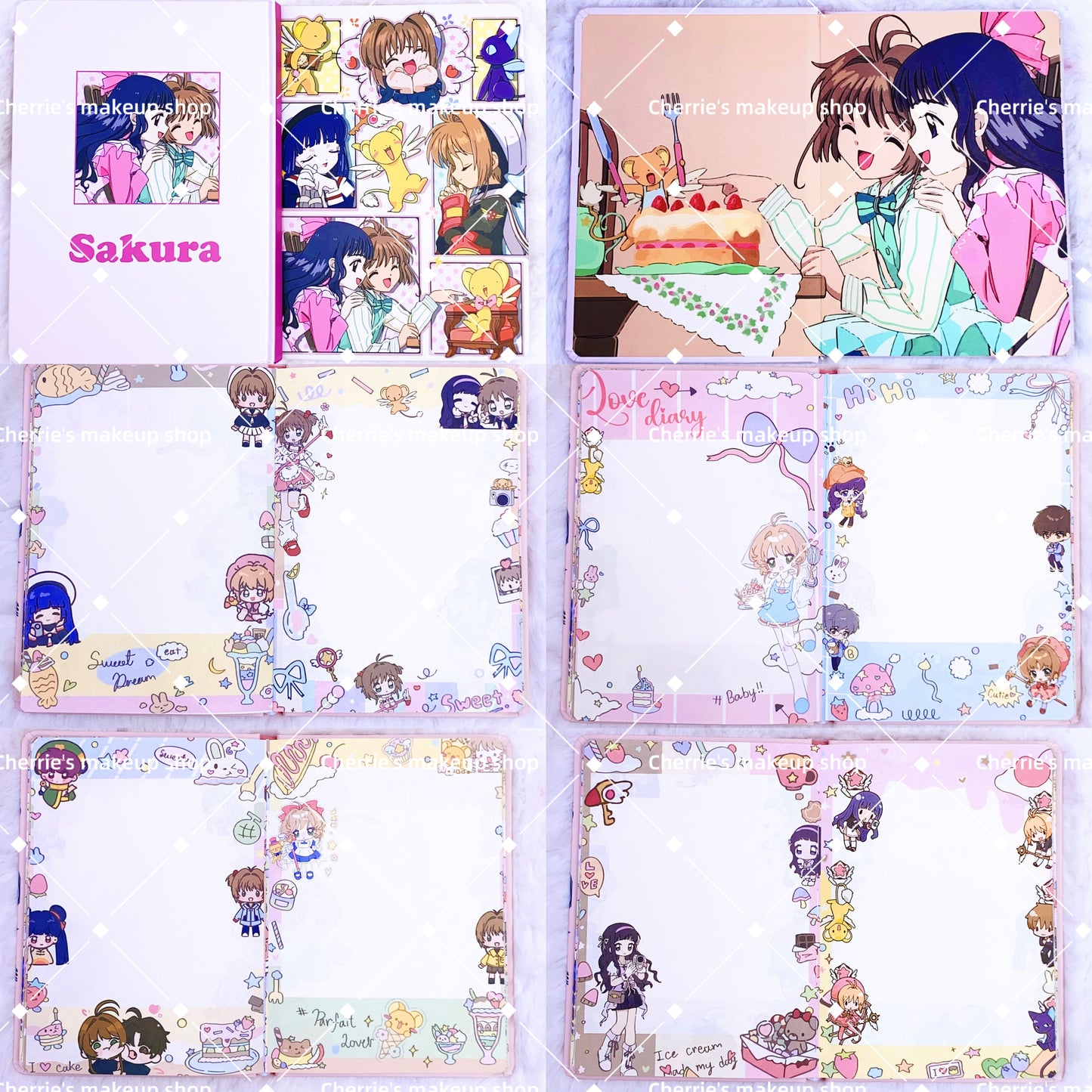 Slef-Pick Sakura NOTEBOOK