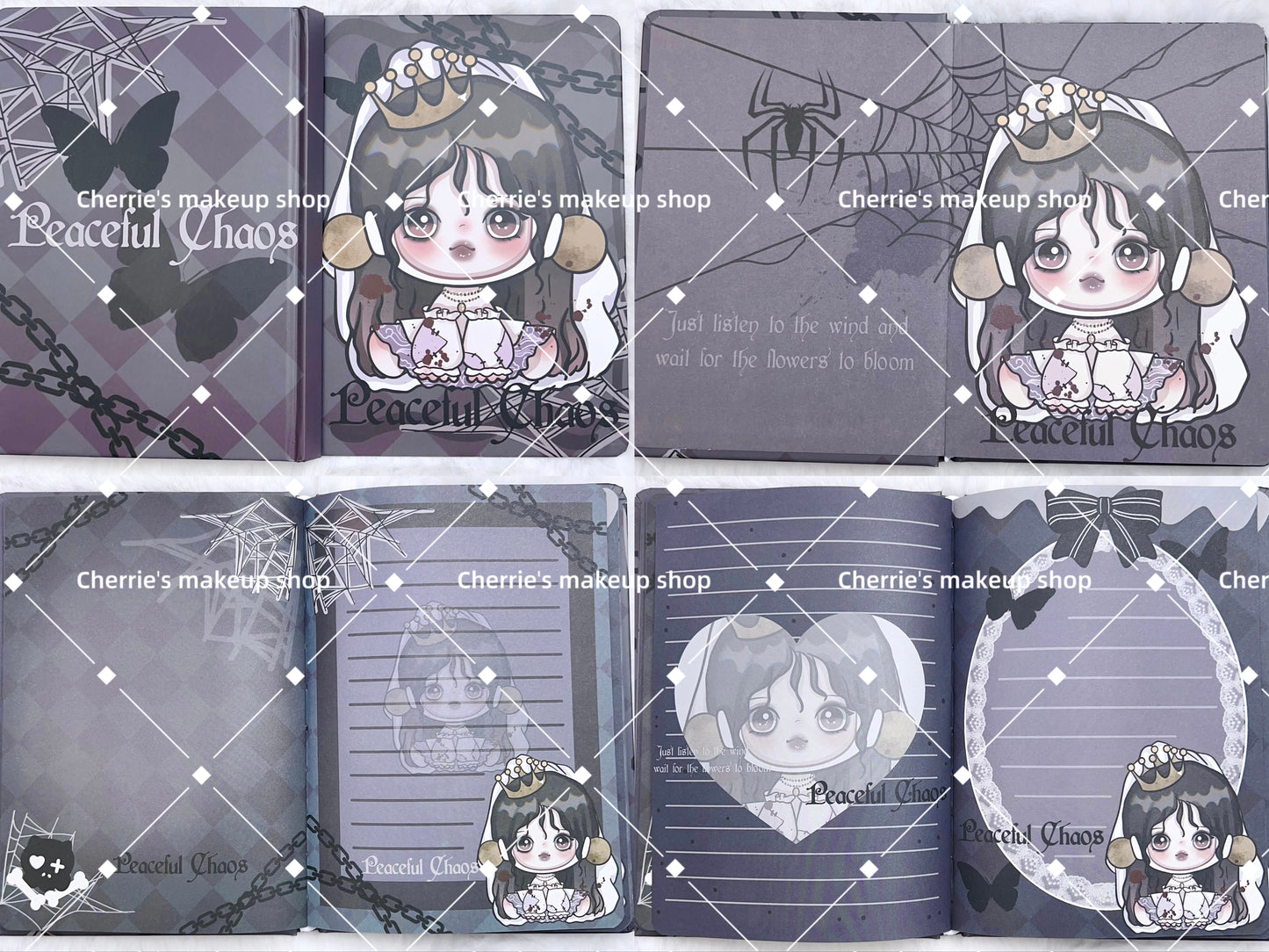 Self-Pick Skull Panda NOTEBOOK