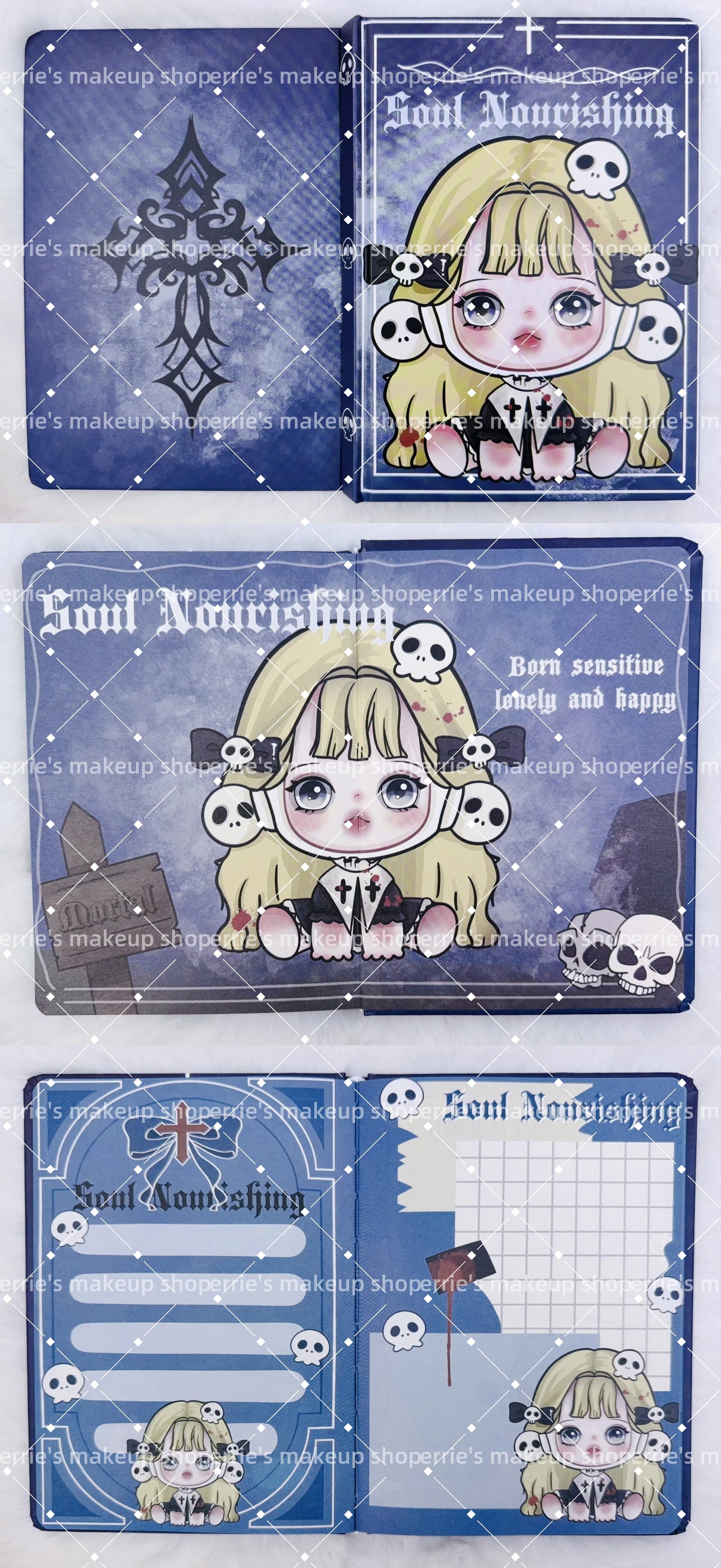 Self-Pick Skull Panda NOTEBOOK
