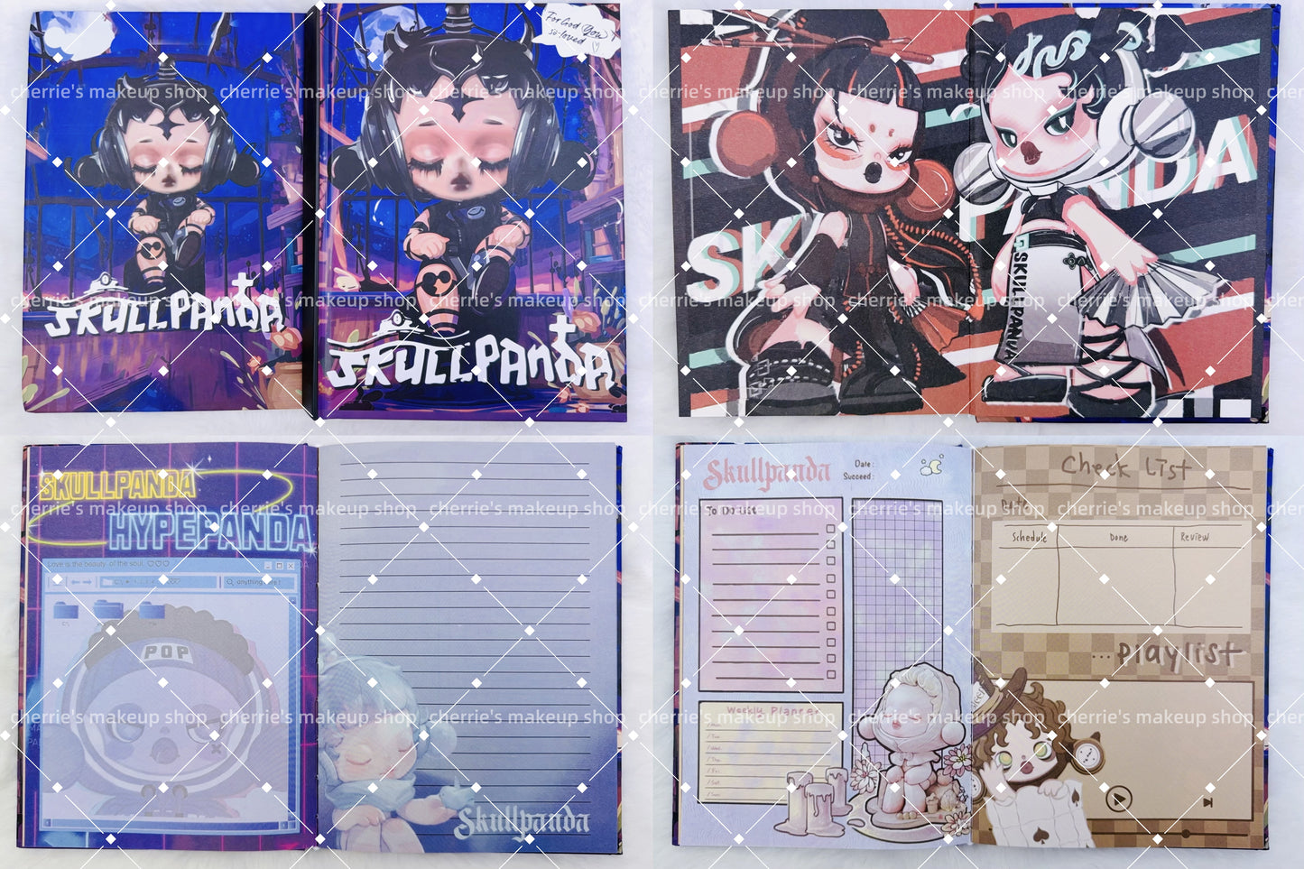 Self-Pick Skull Panda NOTEBOOK