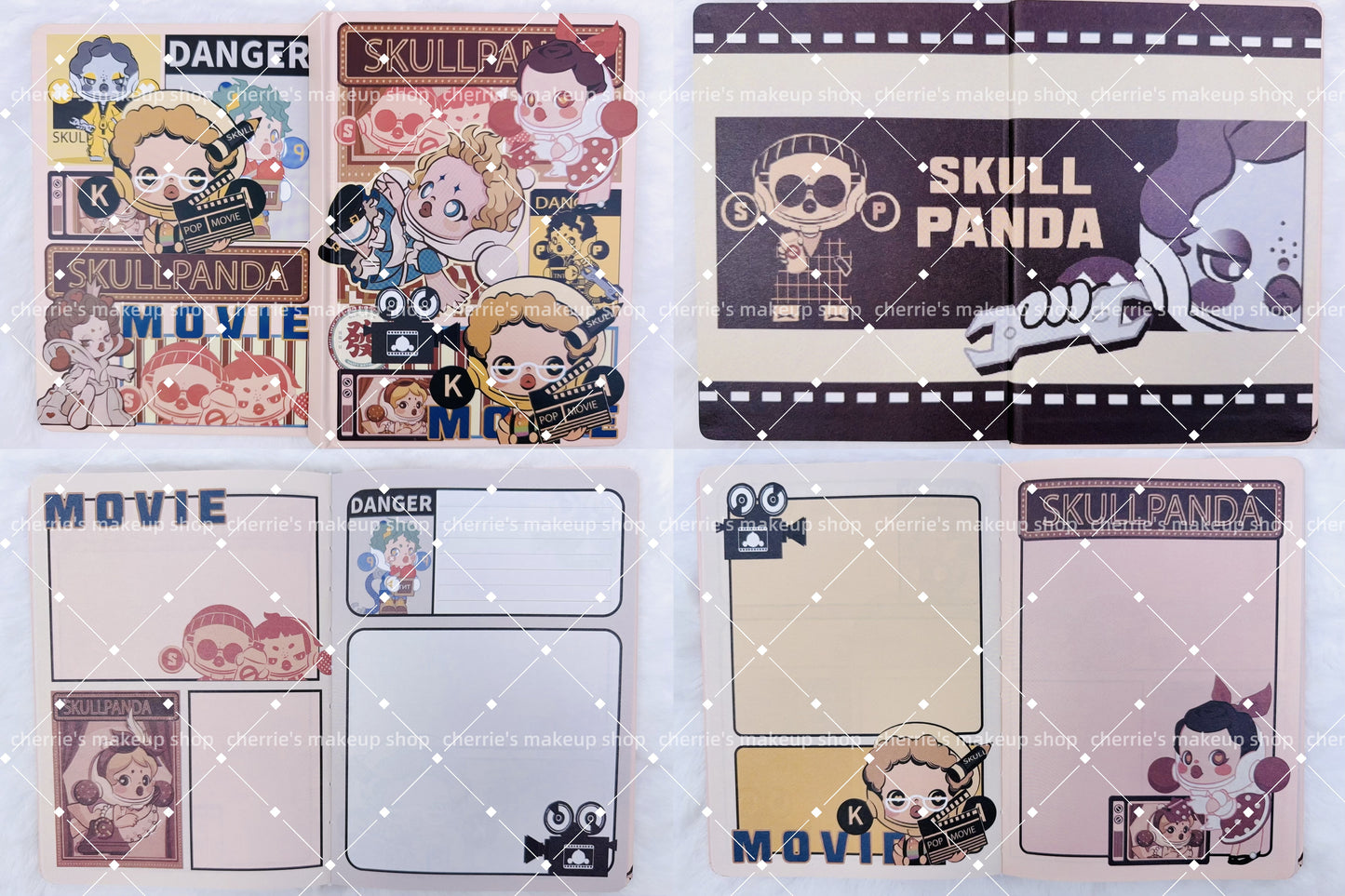 Self-Pick Skull Panda NOTEBOOK
