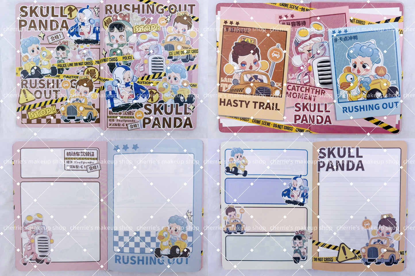 Self-Pick Skull Panda NOTEBOOK