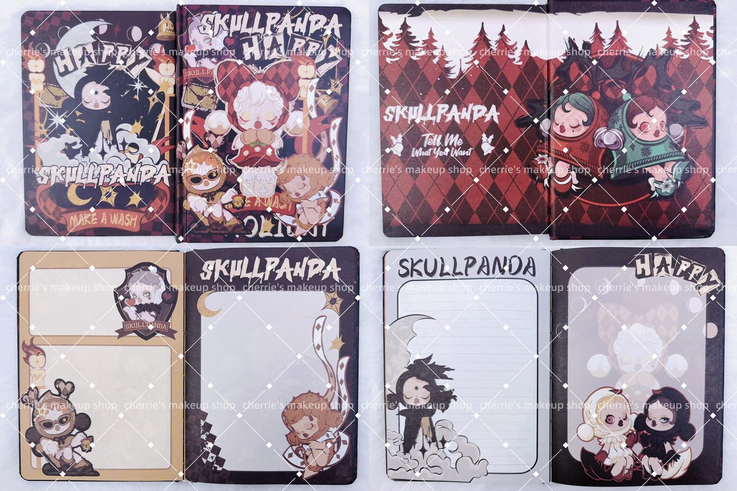 Self-Pick Skull Panda NOTEBOOK