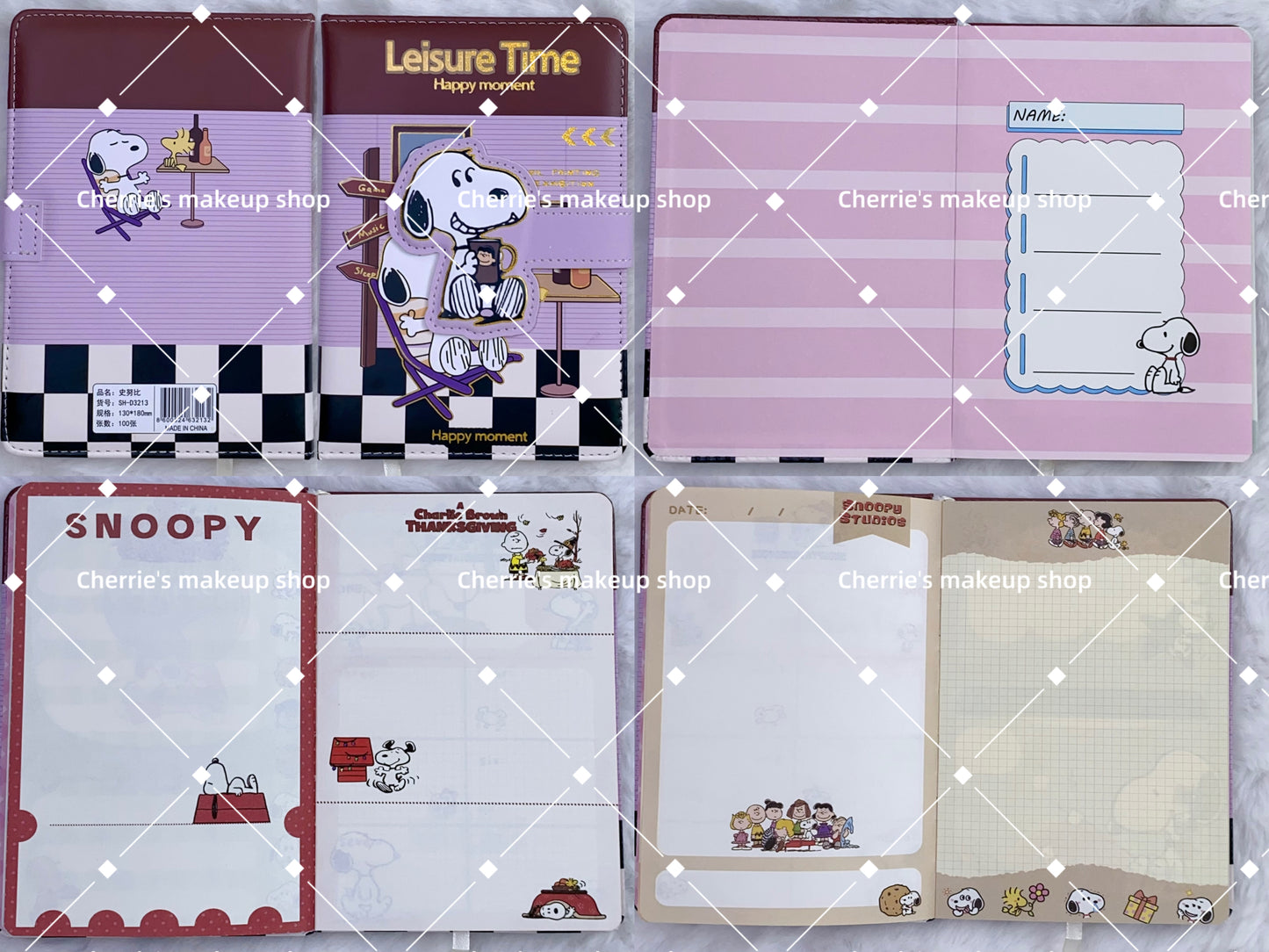 Self-Pick Snoopy NOTEBOOK