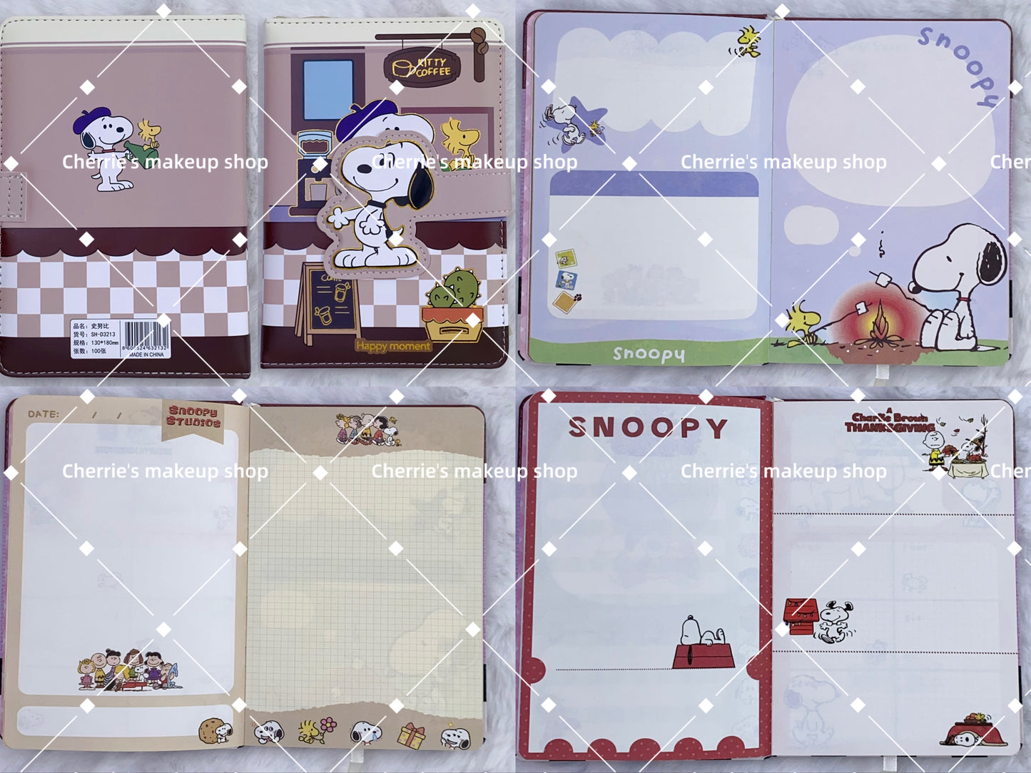 Self-Pick Snoopy NOTEBOOK
