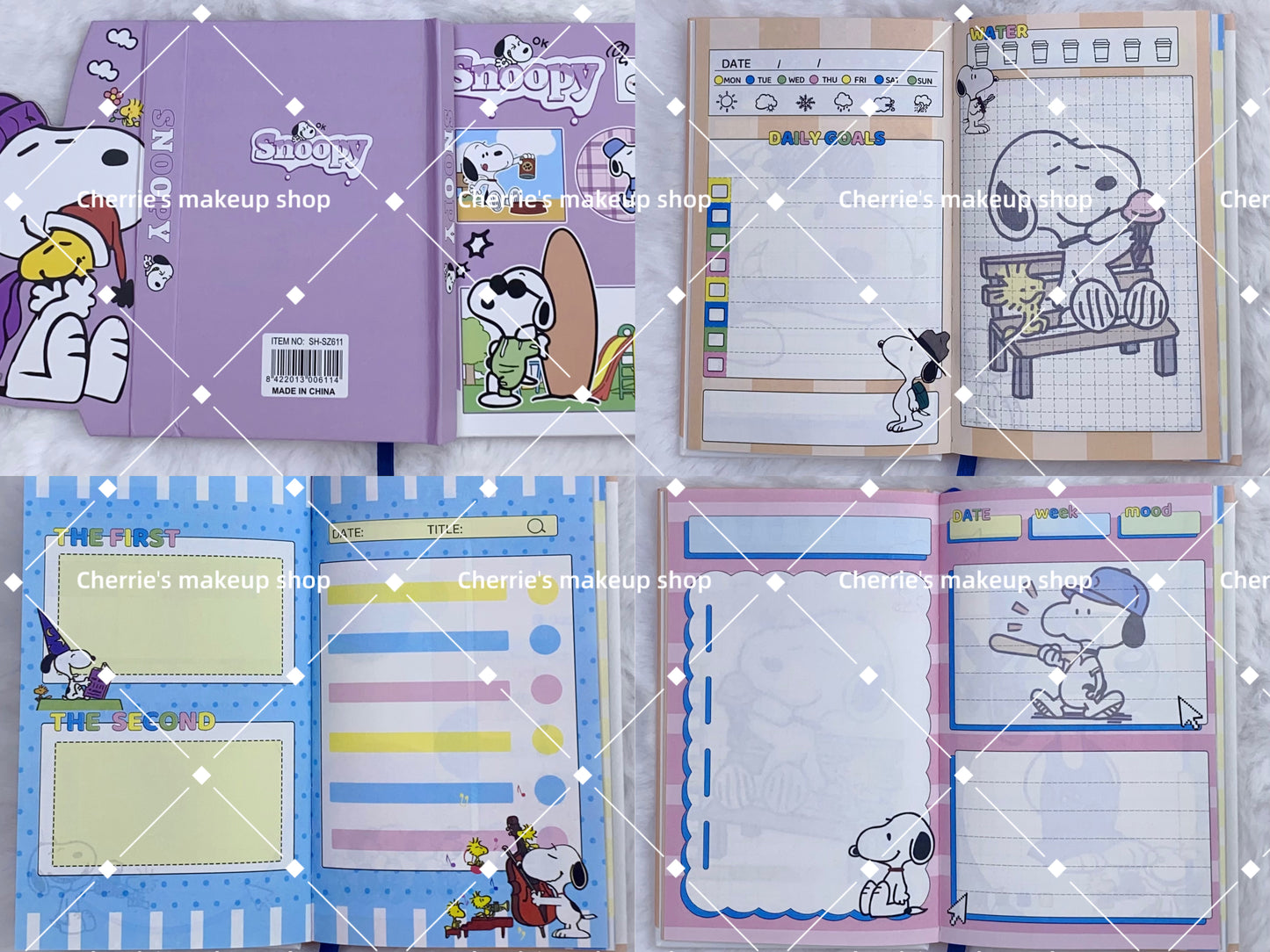 Self-Pick Snoopy NOTEBOOK