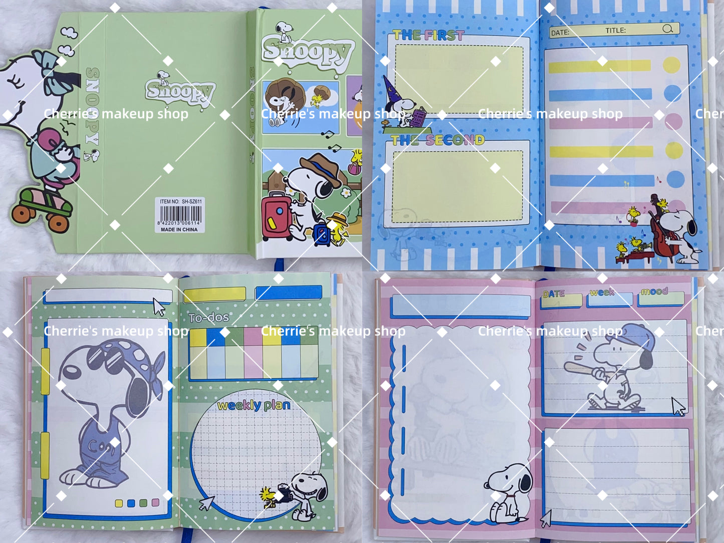 Self-Pick Snoopy NOTEBOOK