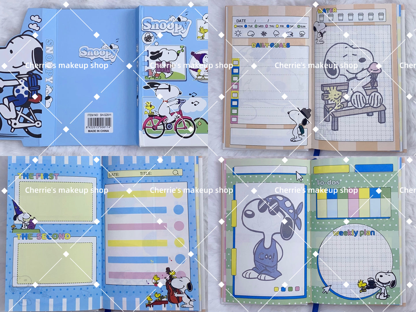 Self-Pick Snoopy NOTEBOOK