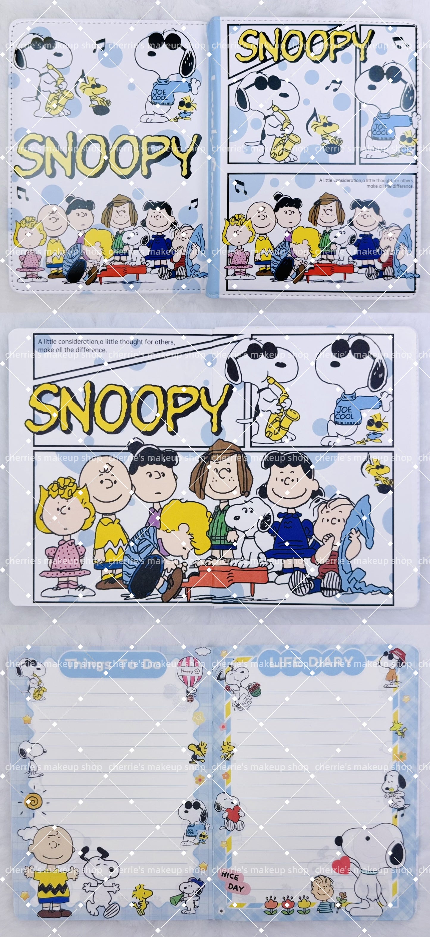 Self-Pick Snoopy NOTEBOOK