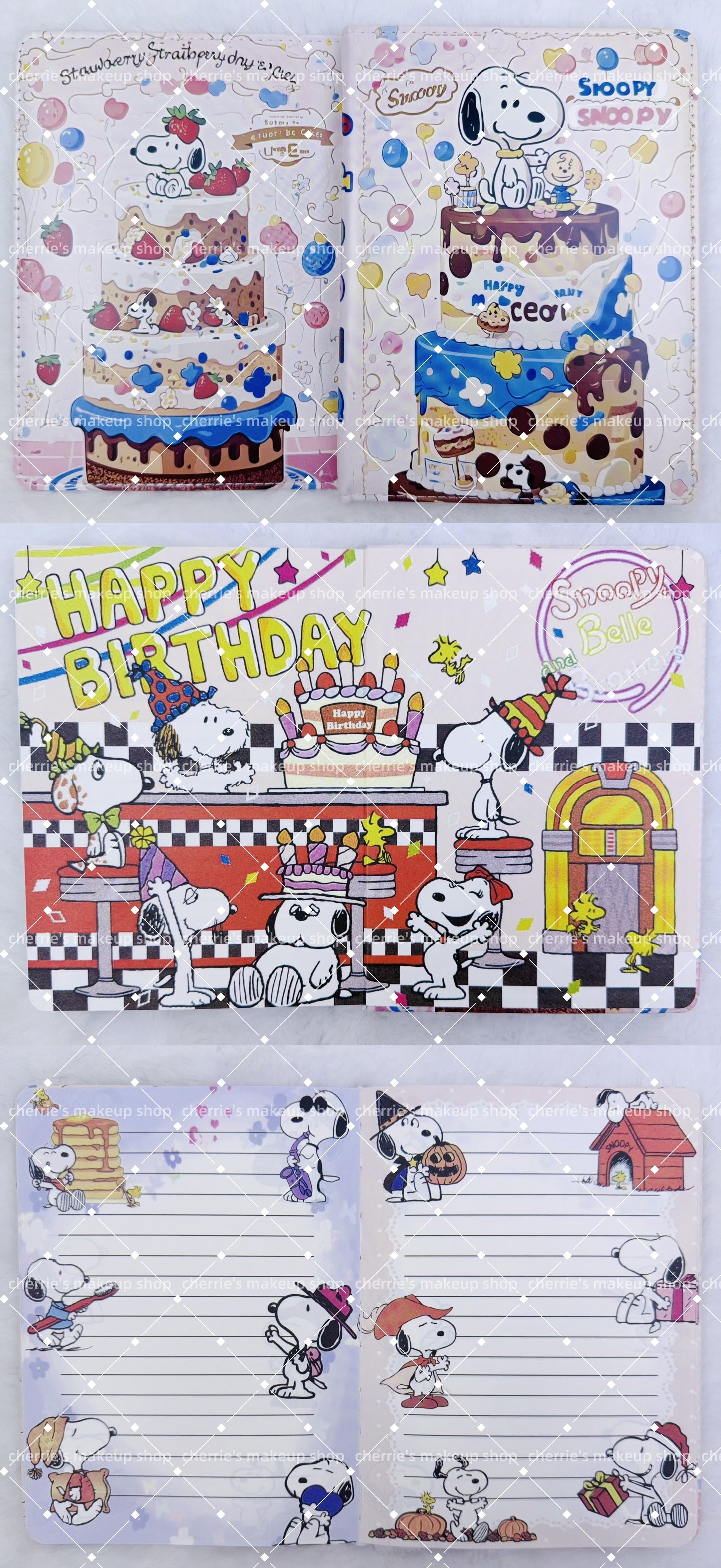 Self-Pick Snoopy NOTEBOOK