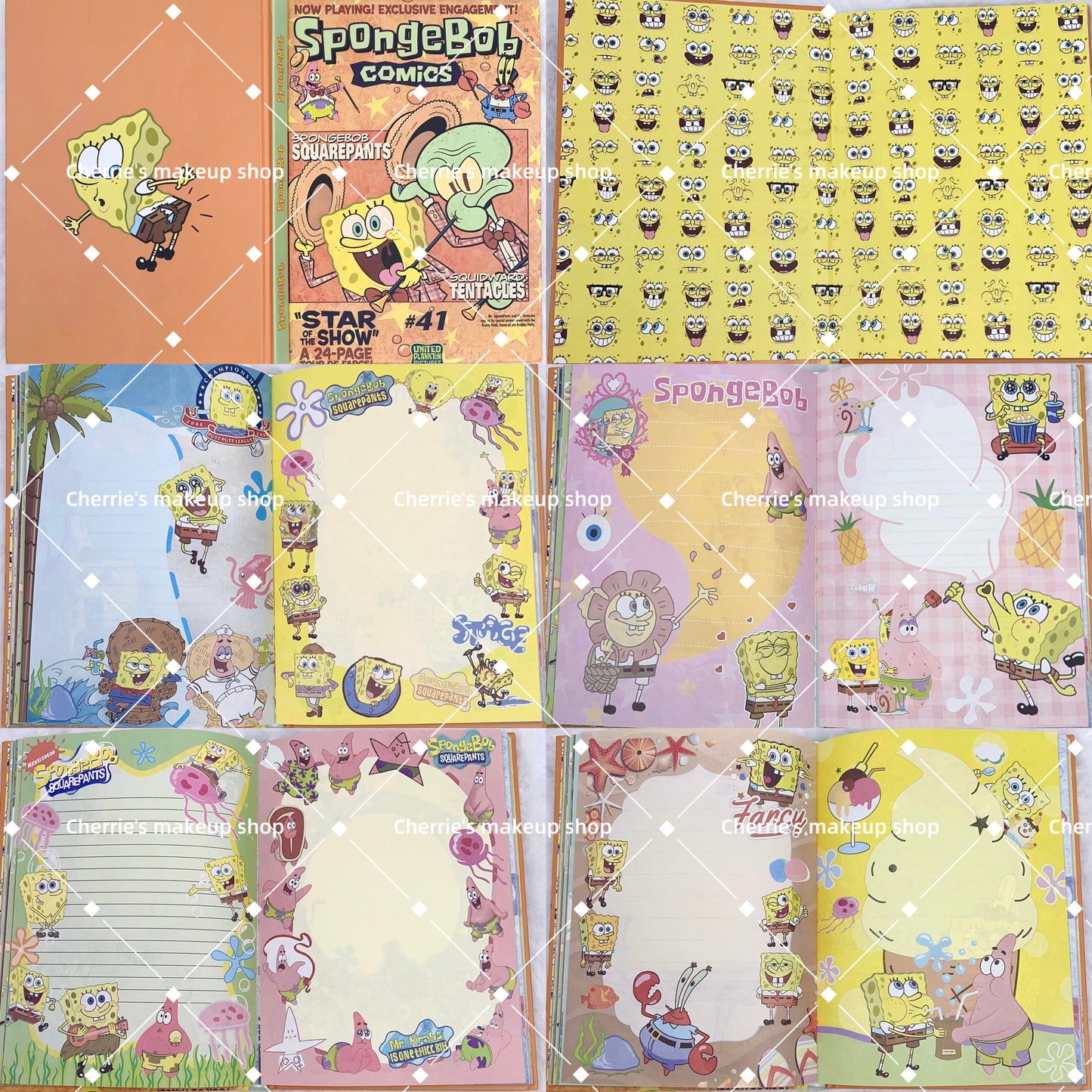 Self-Pick Spongebob NOTEBOOK