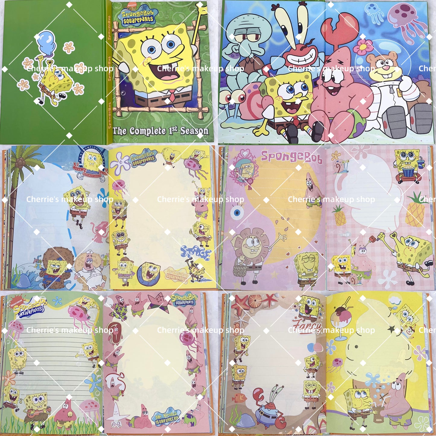 Self-Pick Spongebob NOTEBOOK