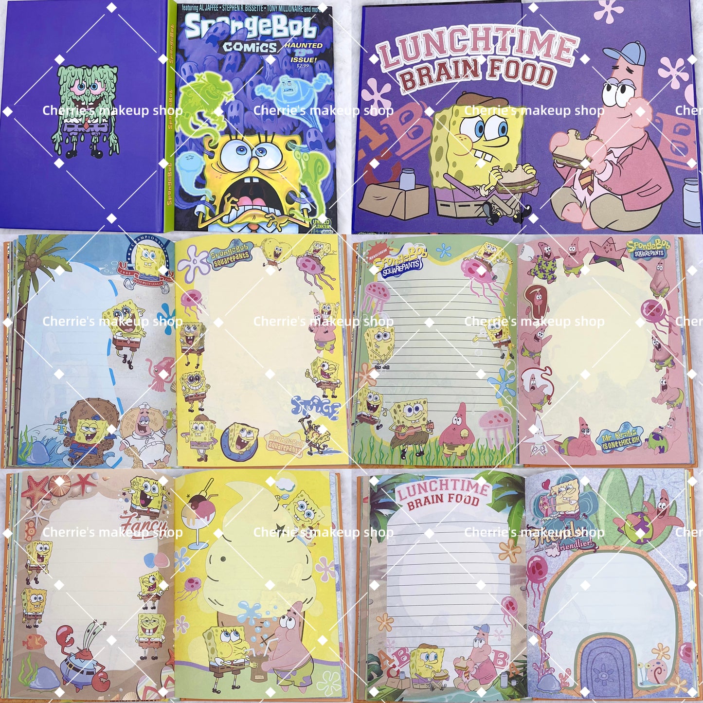 Self-Pick Spongebob NOTEBOOK