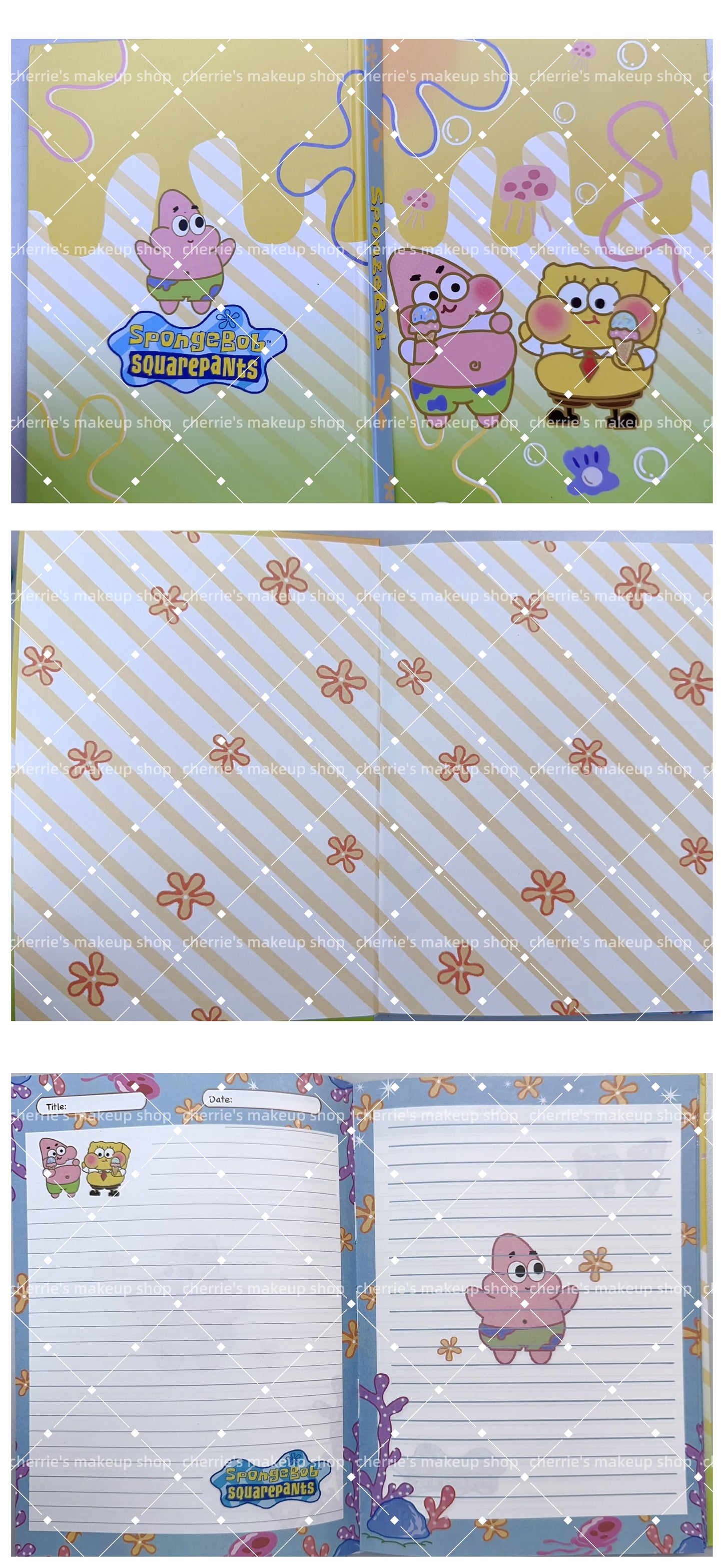 Self-Pick Spongebob NOTEBOOK