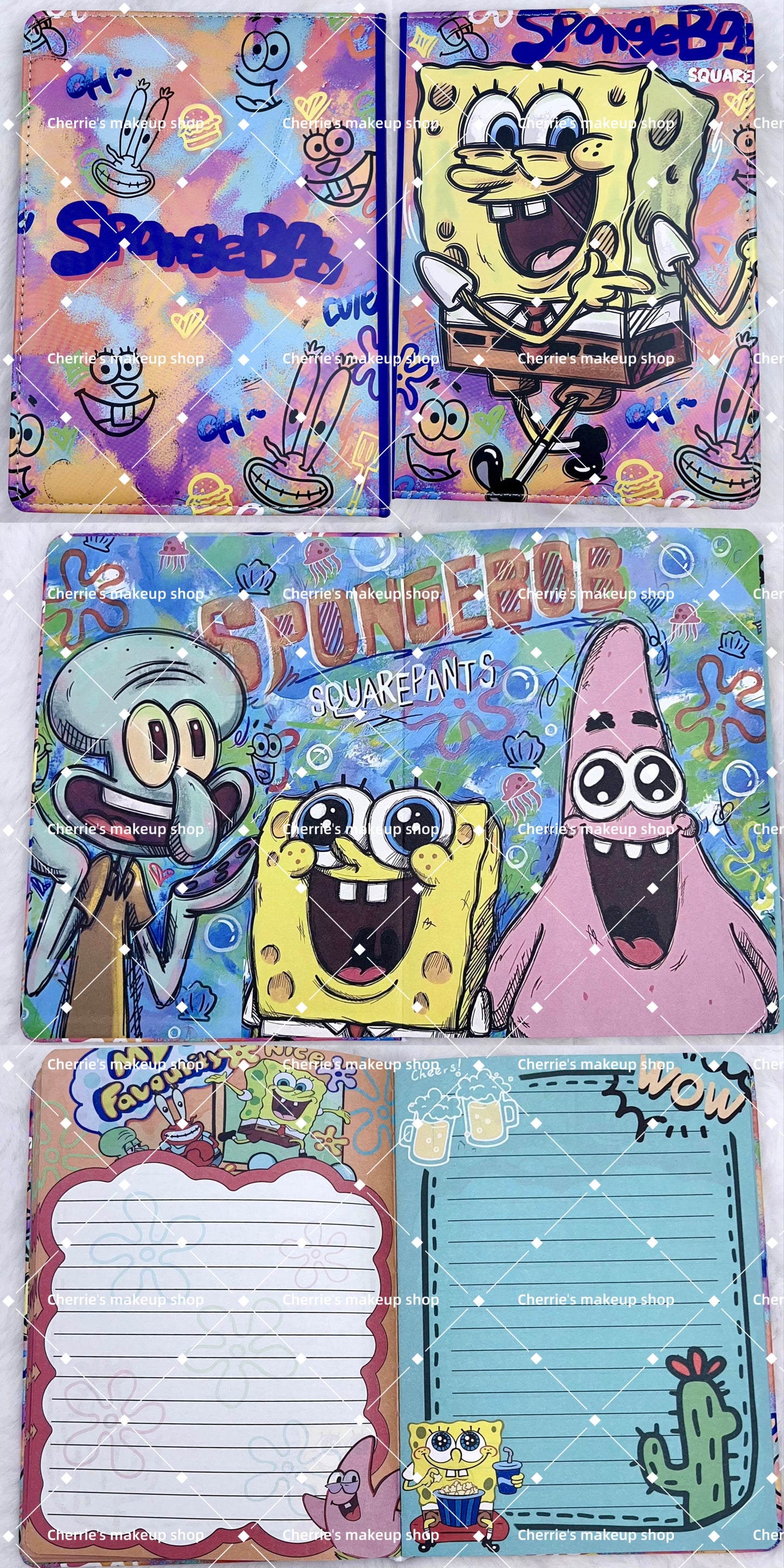 Self-Pick Spongebob NOTEBOOK