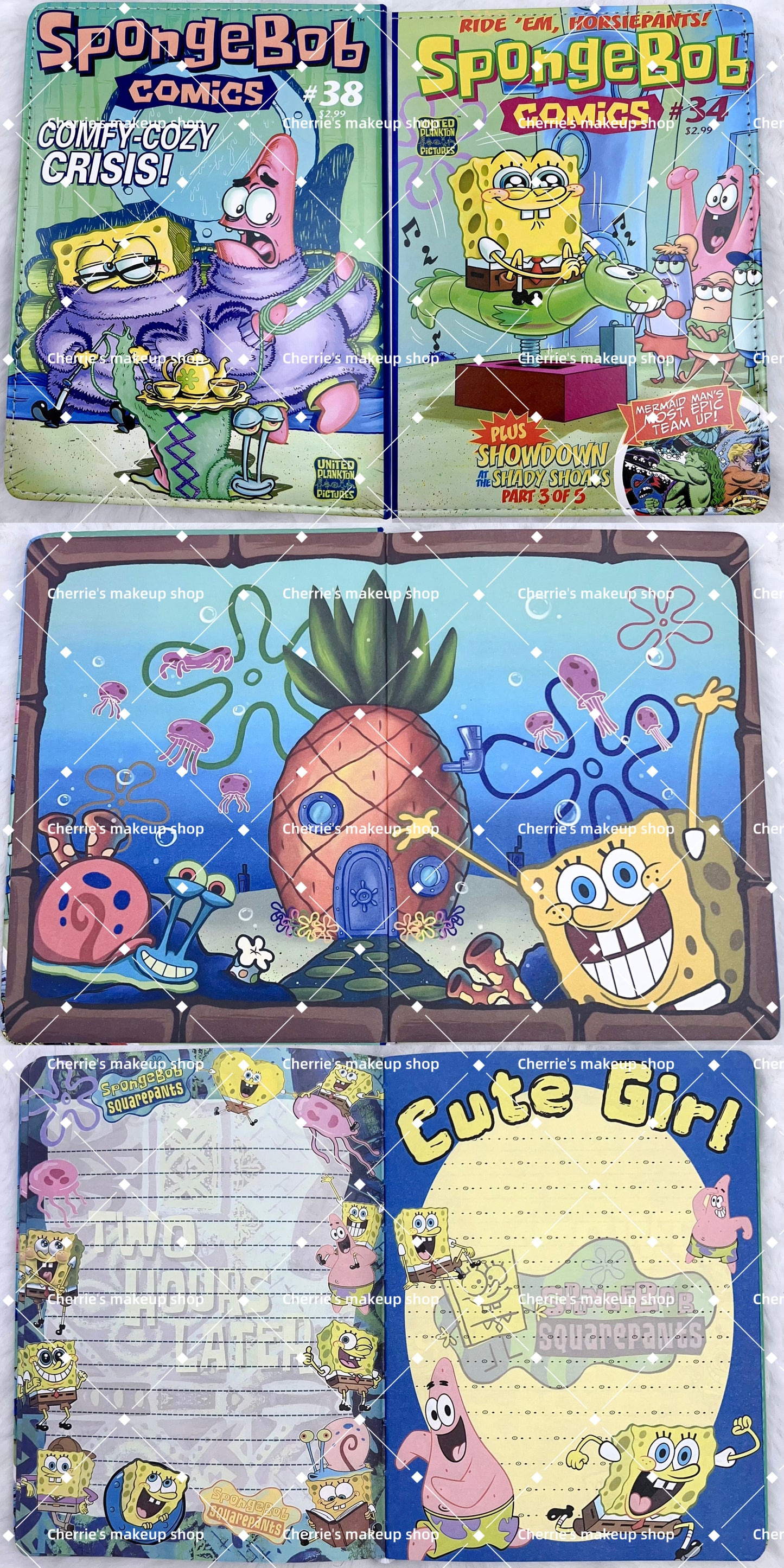 Self-Pick Spongebob NOTEBOOK