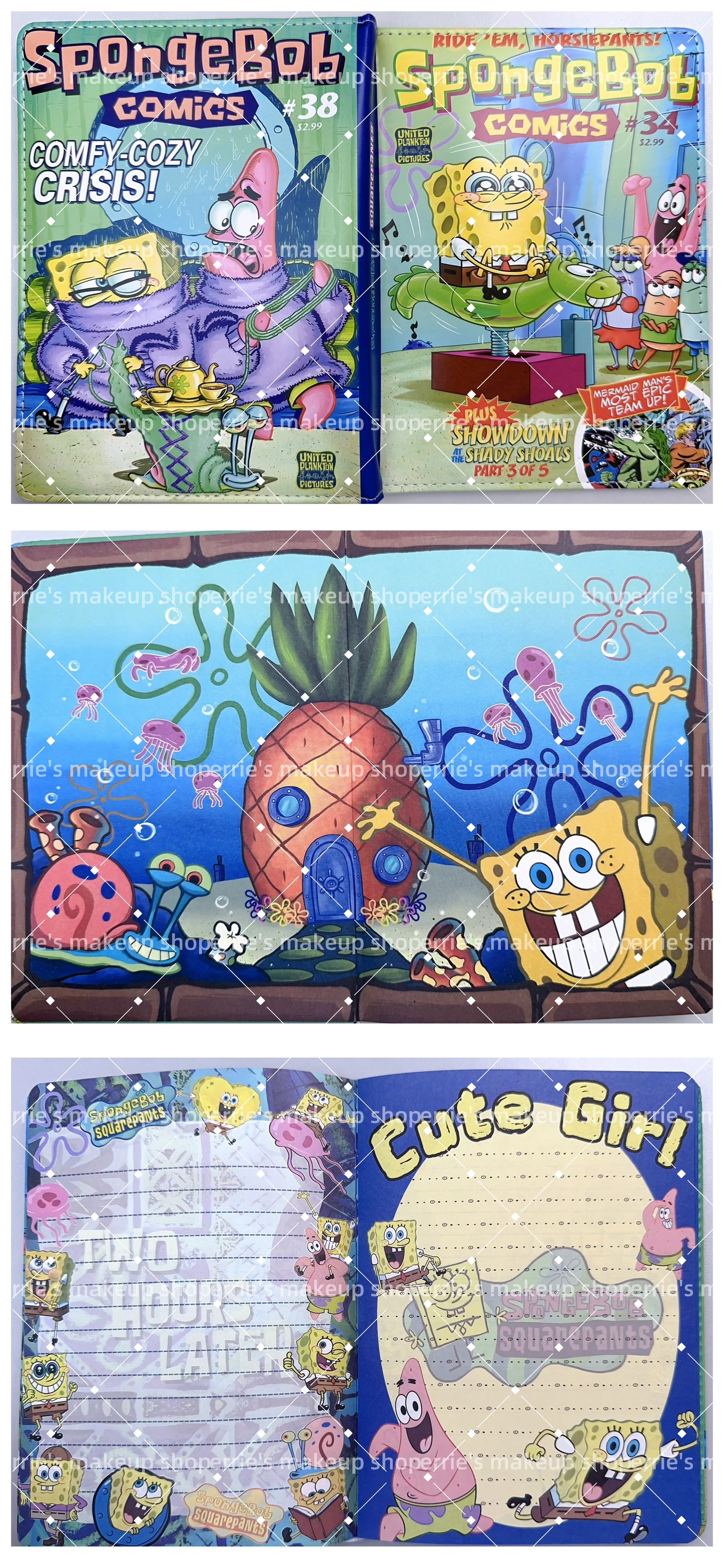 Self-Pick Spongebob NOTEBOOK