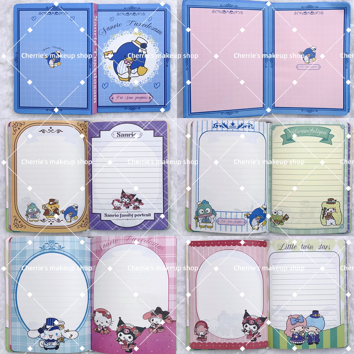 Self-Pick Tuxedo Sam NOTEBOOK